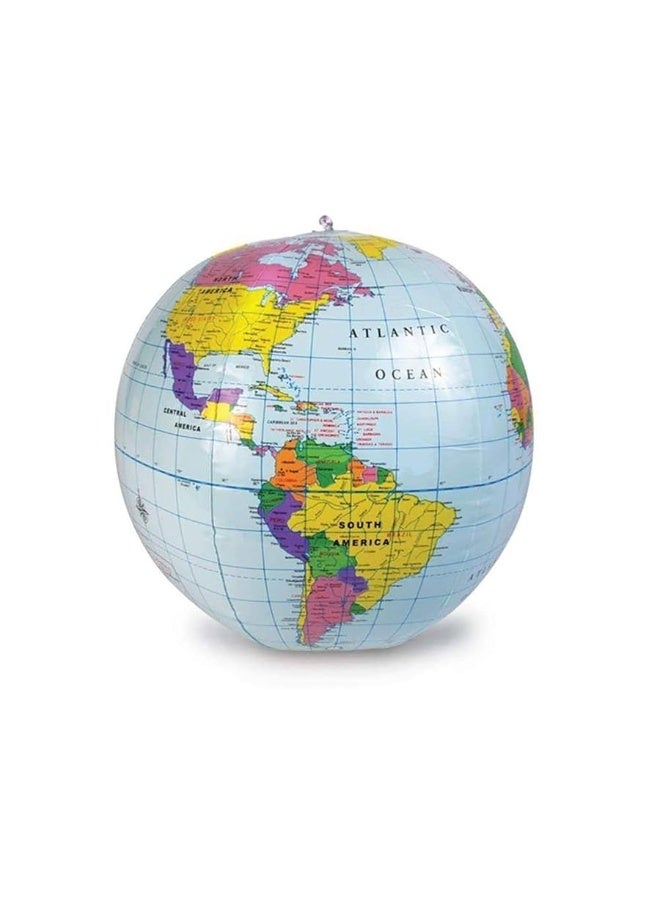 Learning Resources Inflatable 12 inch Globe  Ages 6 Earth Globe Geography for Kids