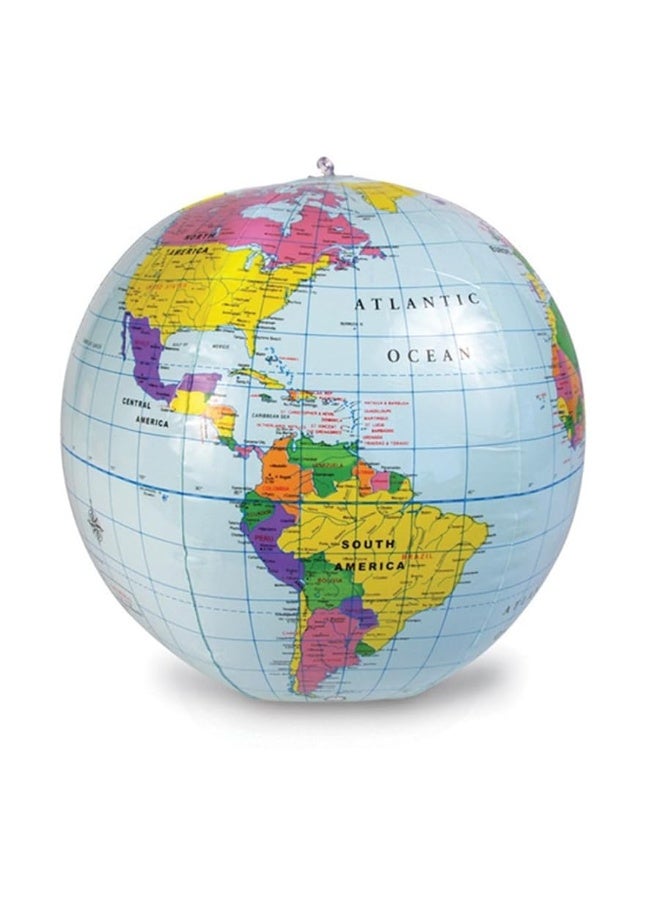 Learning Resources Inflatable 12 inch Globe  Ages 6 Earth Globe Geography for Kids