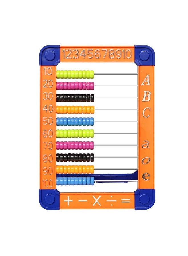 Abacus for Kids Math- Classic Preschool Counting Learning Toys with 100 Beads