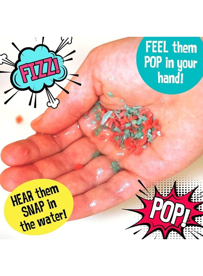 Mr. Bubble Magic [Bath] Crackles - [Fun] to add to Bubble [Bath] to Make [Bath] Time Exciting for Kids with Colorful Pops and Fizzy Snap (12 Packets, 1 oz Each)