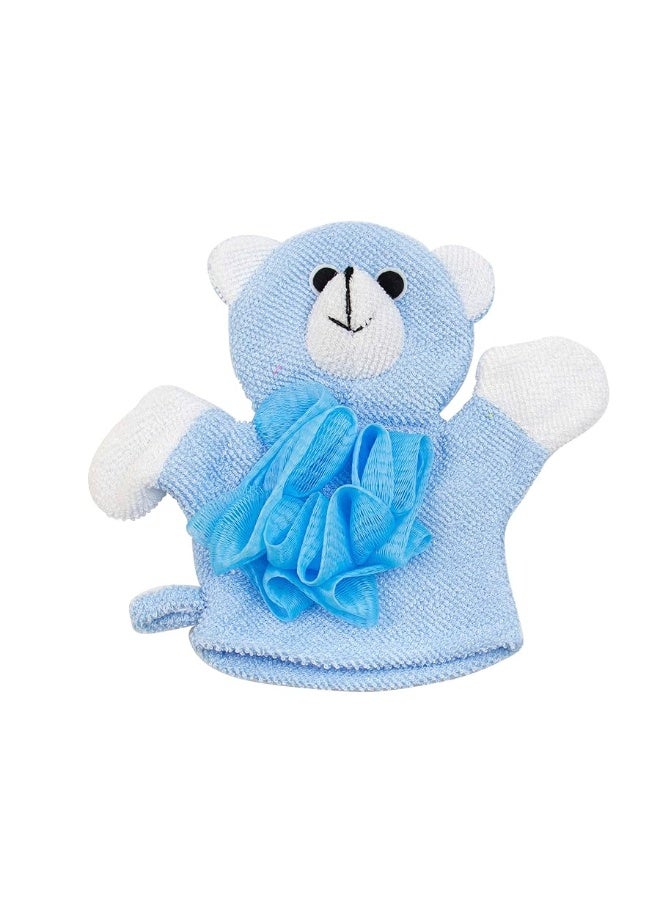 AUEAR, 4 Pcs Cartoon Terry Cloth Bath Sponge Mitts Puppet Cute Hand Puppets Washcloth Mitt Bath Glove