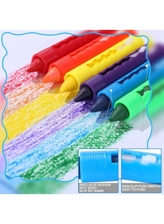 24 Pieces Bathtub Crayons Bath Crayons Washable Easy Clean Bathtime Crayons Colorful Bathtub Markers Toys Shower Crayons Bath Paint for Easter Basket
