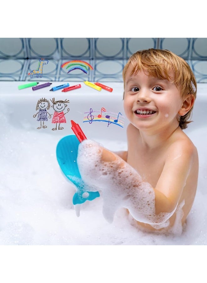 24 Pieces Bathtub Crayons Bath Crayons Washable Easy Clean Bathtime Crayons Colorful Bathtub Markers Toys Shower Crayons Bath Paint for Easter Basket