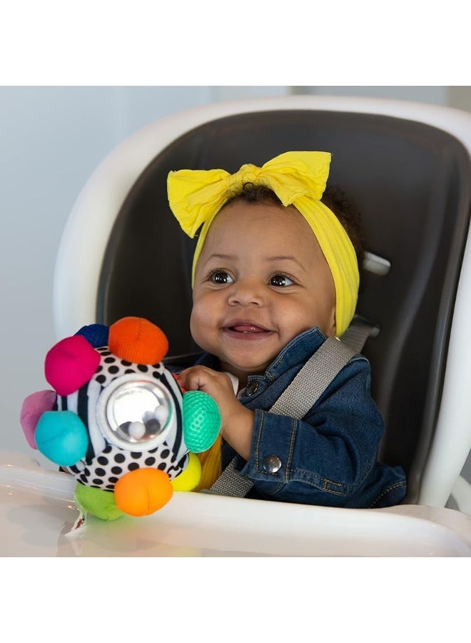 Sassy Developmental Bumpy Ball | Easy to Grasp Bumps Help Develop Motor Skills | for Ages 6 Months and Up | Colors May Vary 5.5 long x 7.5 wide x 8.9 high
