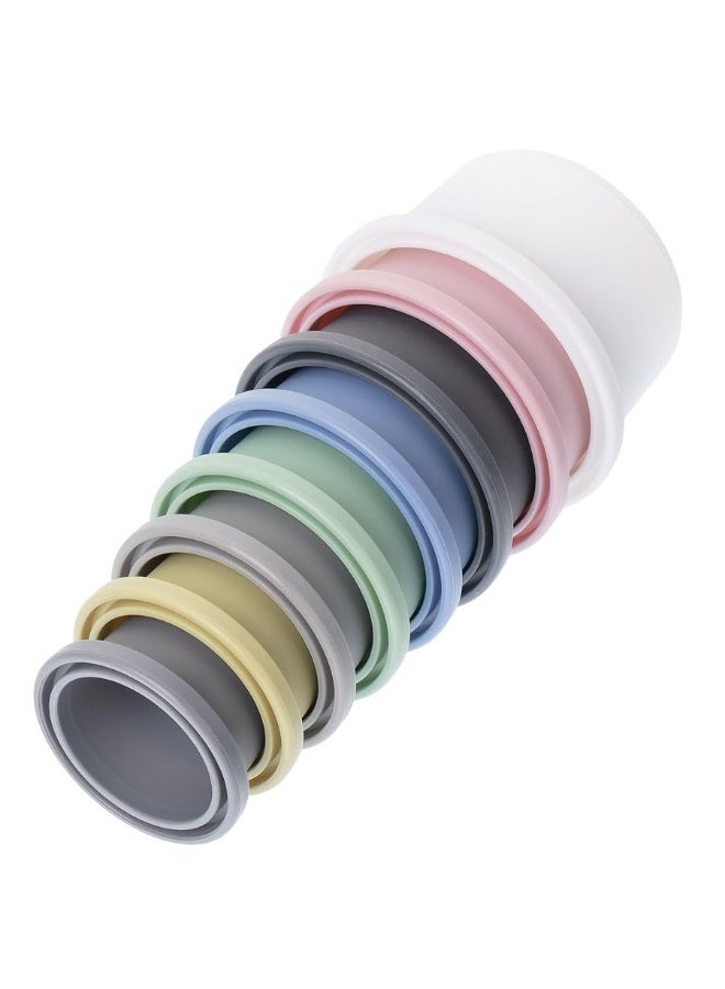 Mr. Pen- 8 Pcs, Baby Stacking Toys/Cups, Nesting Cups, Stackable Cups for Baby and Toddler