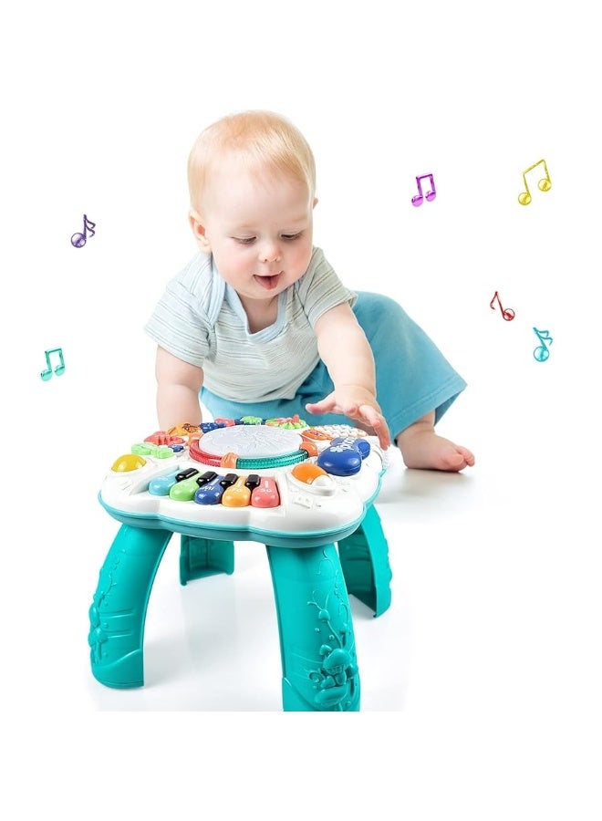 Baby Toy- Engaging Baby Activity Center for 6 12 18 Months Old- Safe, Sturdy, and Fun (11.8 x 11.8 x 12.2 inches)