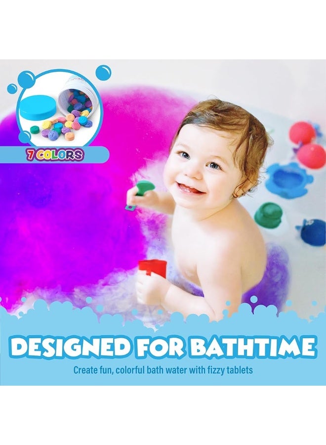 Tub WorksÂ® Kids Bath Toy Set | Nontoxic | Fizzy Bath Color Tablets (150 Count), Smoothâ„¢ Bath Crayons (12 Pack), Bath Paint Soap (6 Pack), Bath Paint Sticksâ„¢ (12 Pack) & Bath Slime Body Wash (4 Pack)