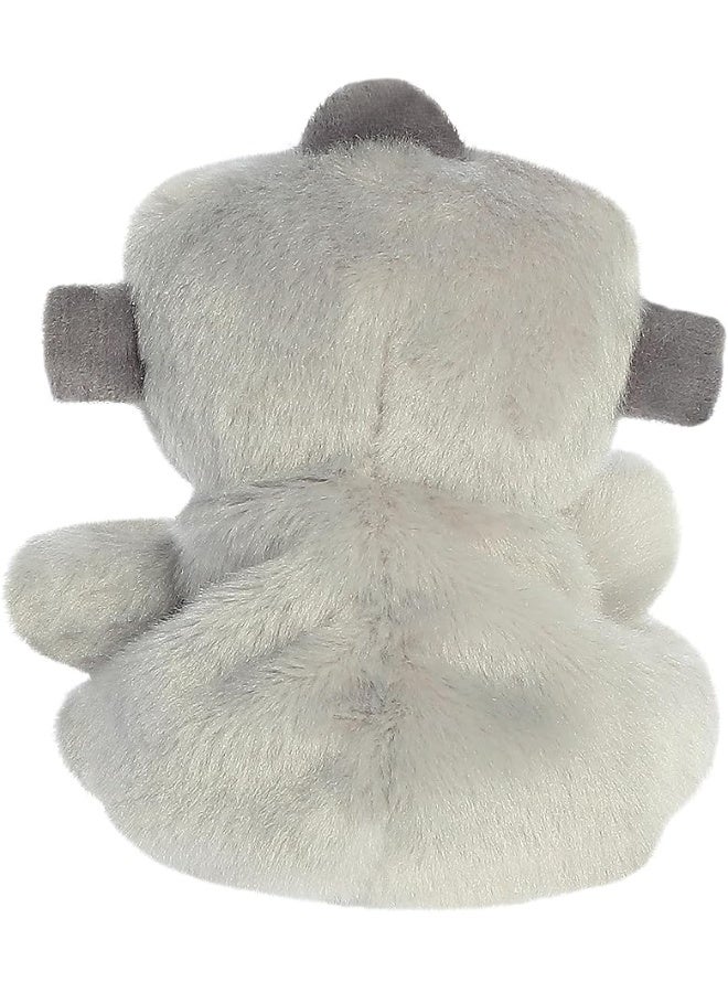 Aurora Adorable Palm Pals Gadget Robot Stuffed Animal  PocketSized Play  Collectable Fun  Gray 5 Inches