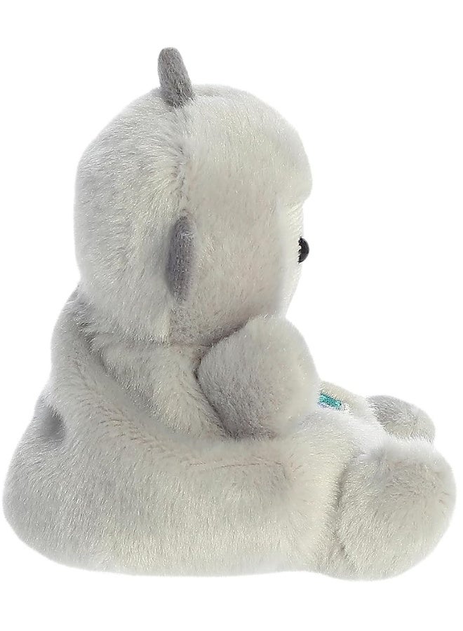 Aurora Adorable Palm Pals Gadget Robot Stuffed Animal  PocketSized Play  Collectable Fun  Gray 5 Inches