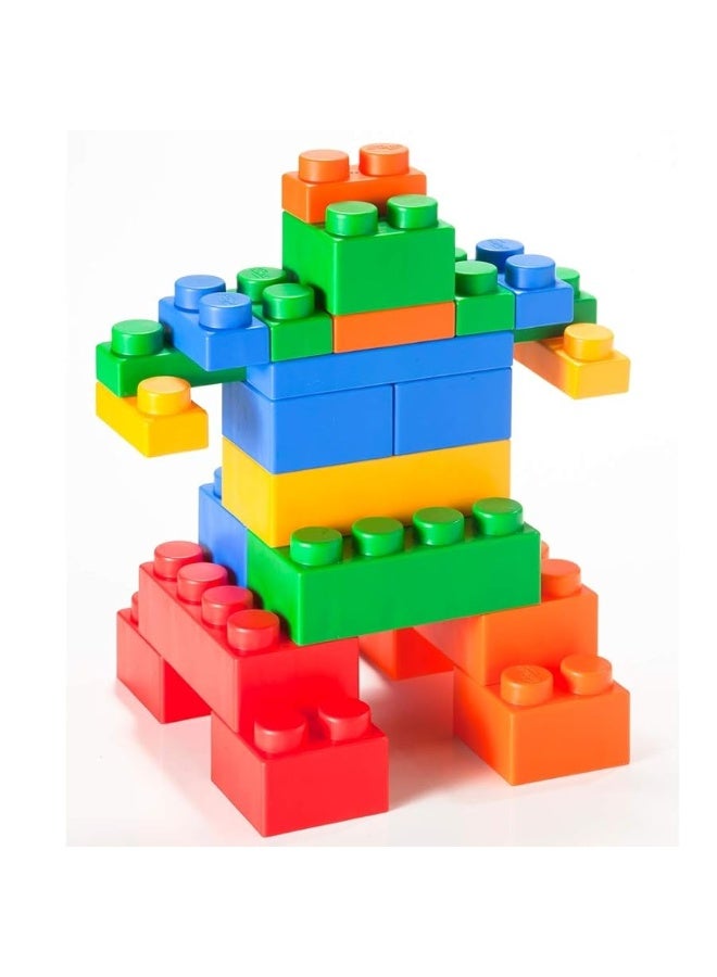 UNiPLAY Mix Soft Building Blocks - 60-Piece Set for Infant Early Learning, Cognitive Development, and Toddler Creative Play - Ages 3 Months+