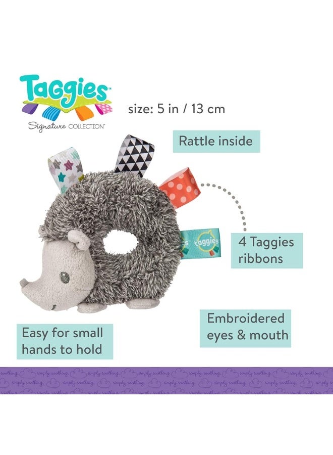 Taggies Heather Hedgehog Baby Rattle