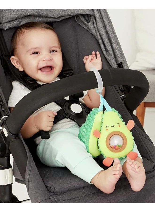 Skip Hop Farmstand Avocado Baby Stroller Toy