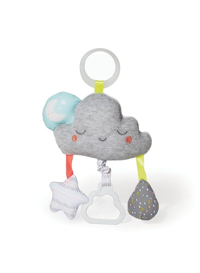 Skip Hop Baby Stroller Toy, Silver Lining Cloud Jitter, Cloud