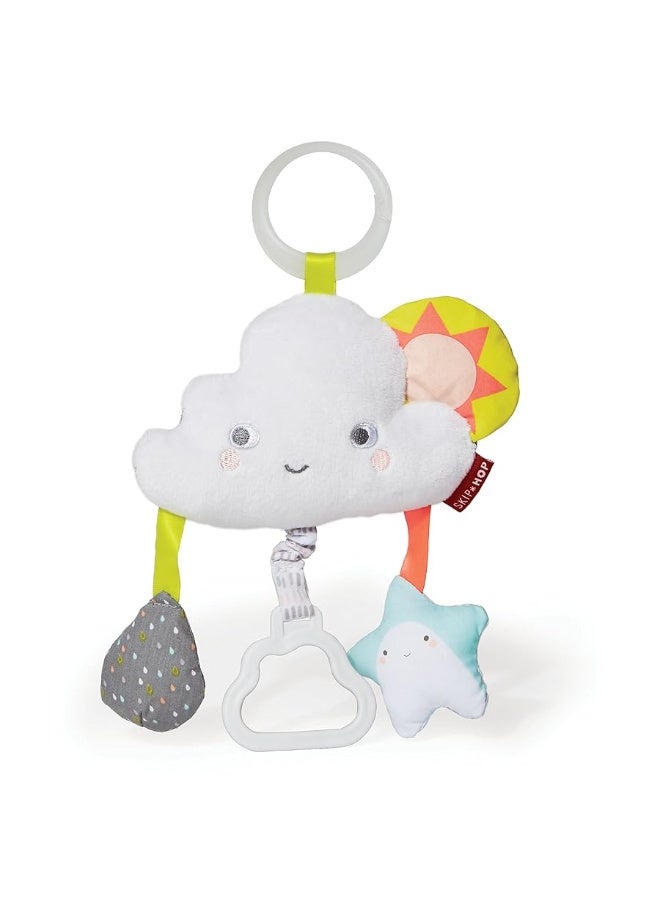 Skip Hop Baby Stroller Toy, Silver Lining Cloud Jitter, Cloud