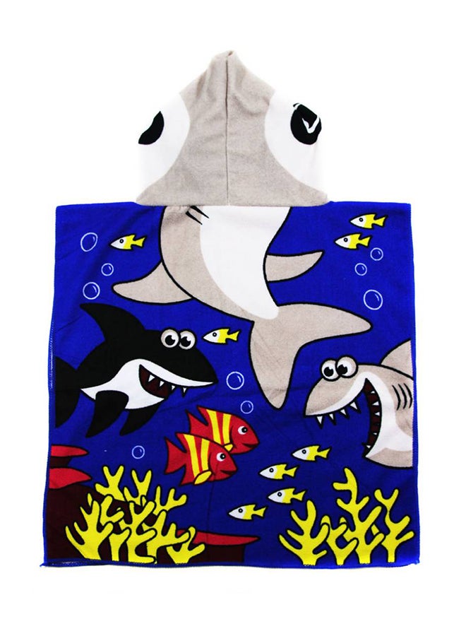 Shark Towel Multicolour 60x120cm