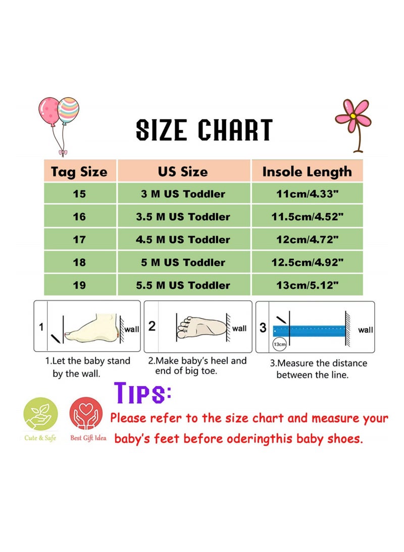 Baby Boys Girls Squeaky Sandals Non-Slip Soft Rubber Sole Closed Toe Infant Summer Outdoor Shoes Toddler First Walkers