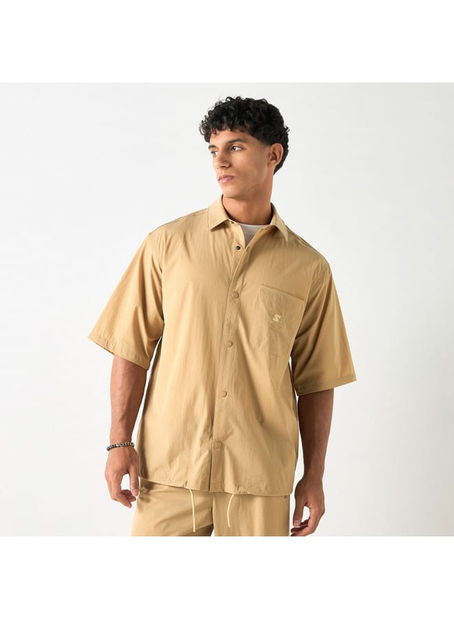 Starter Solid Shirt with Short Sleeves and Pocket