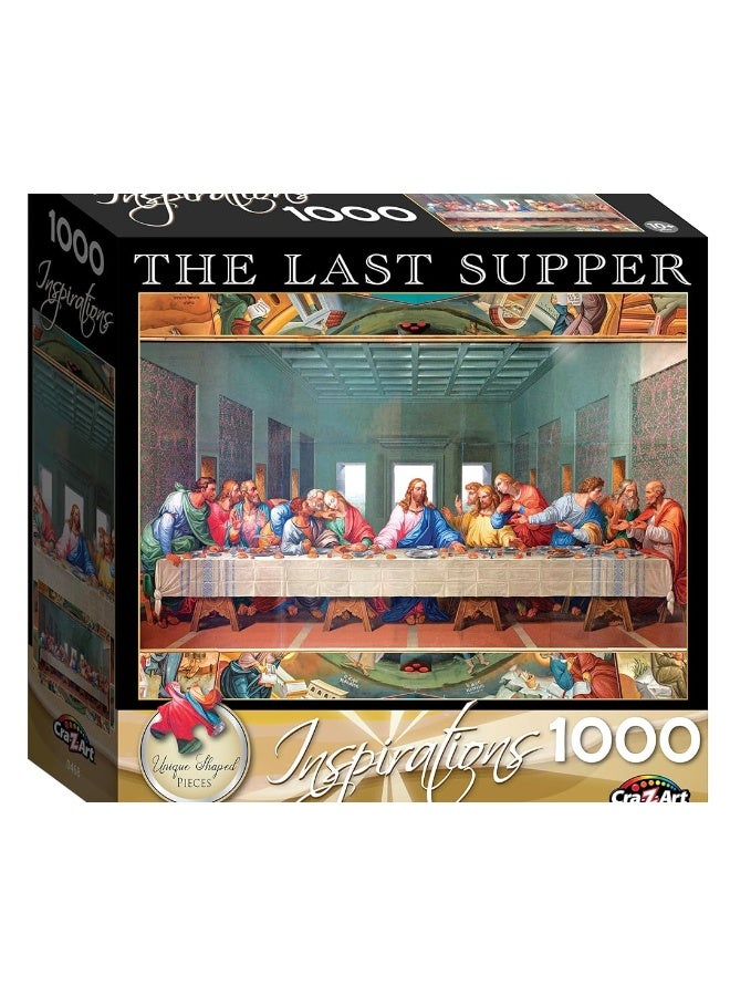 RoseArt  Inspirations  Last Supper  1000 Piece Jigsaw Puzzle for Adults