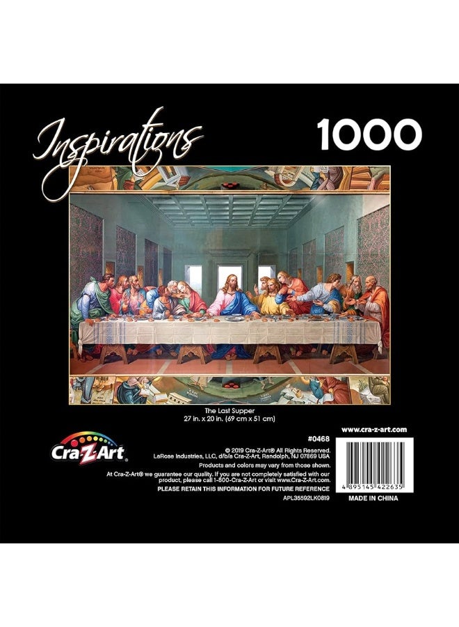 RoseArt  Inspirations  Last Supper  1000 Piece Jigsaw Puzzle for Adults