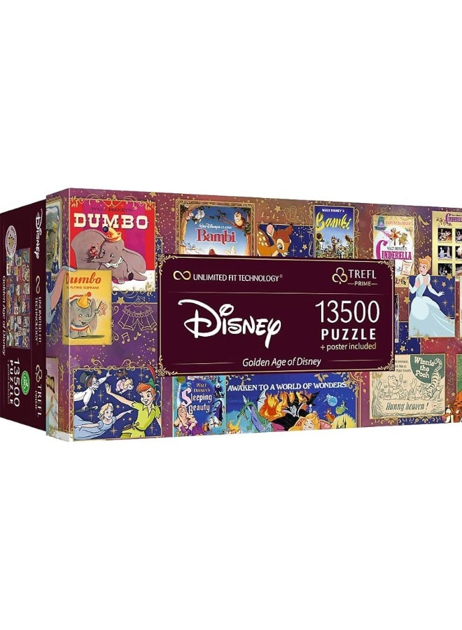 Trefl Disney 13500 Piece Jigsaw Puzzle Golden Age of Disney Prime 78