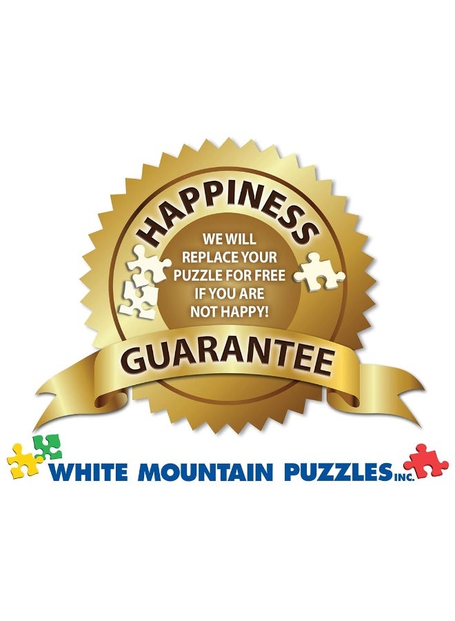 White Mountain Puzzles Murder in Little Piddling - 1000 Piece Jigsaw Puzzle and Murder Mystery