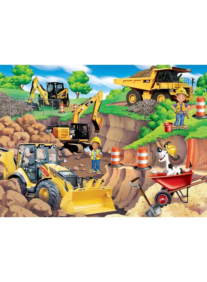 MasterPieces 60 Piece Jigsaw Puzzle for Kids  CAT Day at The Quarry  14x19