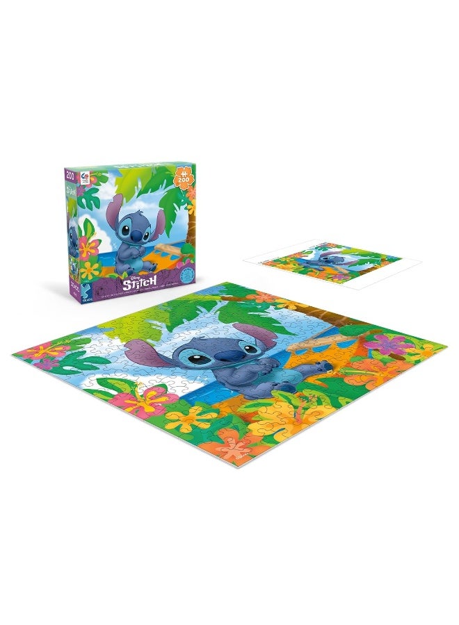 Ceaco - Disney Friends - Flower Power Stitch - 200 Piece Jigsaw Puzzle