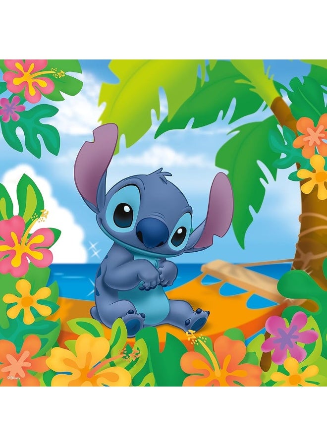 Ceaco - Disney Friends - Flower Power Stitch - 200 Piece Jigsaw Puzzle