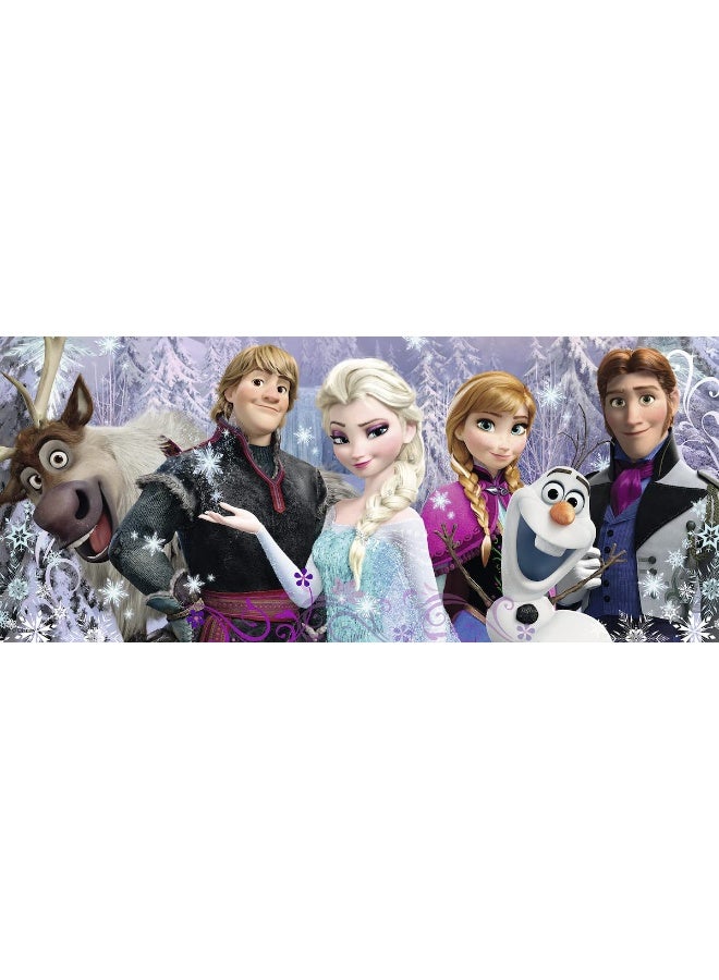 Ravensburger Disney Frozen Friends Panorama  200 Piece Jigsaw Puzzle for Kids  Unique Pieces for Creative Play  AntiGlare Surface for Enhanced Experience  Ideal Gift for Birthday or Christmas