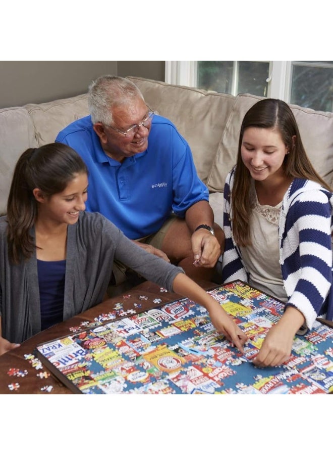 White Mountain Puzzles Lakeside Cabin, 1000 Piece Jigsaw Puzzle