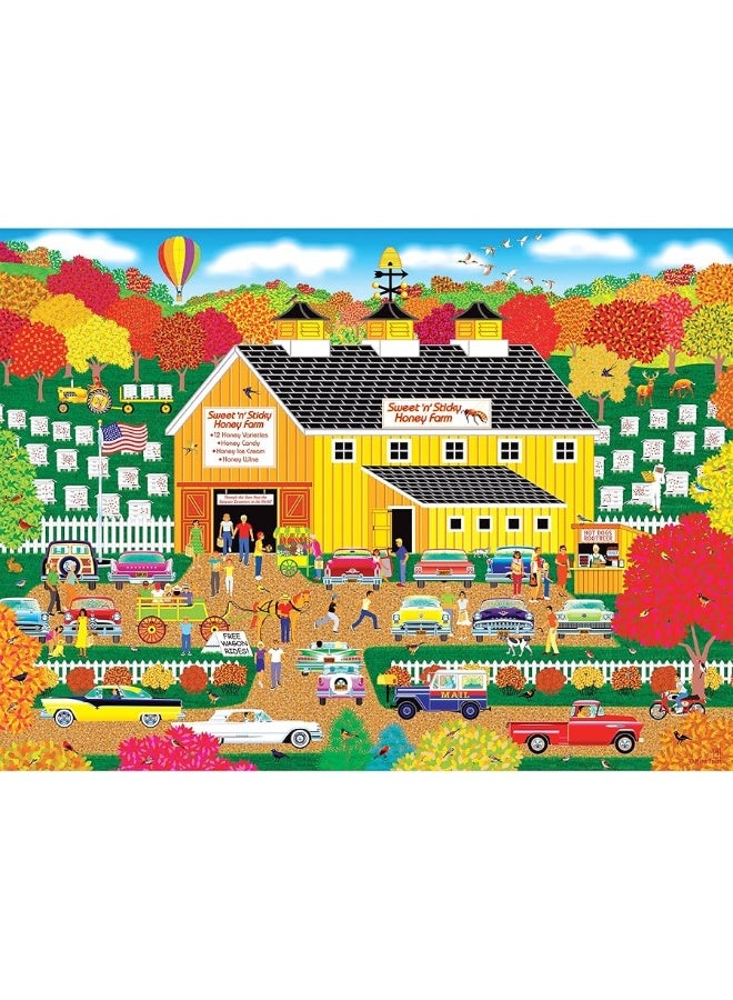 CRA-Z-Art - RoseArt - Home Country - Sweet n Sticky Honey Farm - 1000 Piece Jigsaw Puzzle