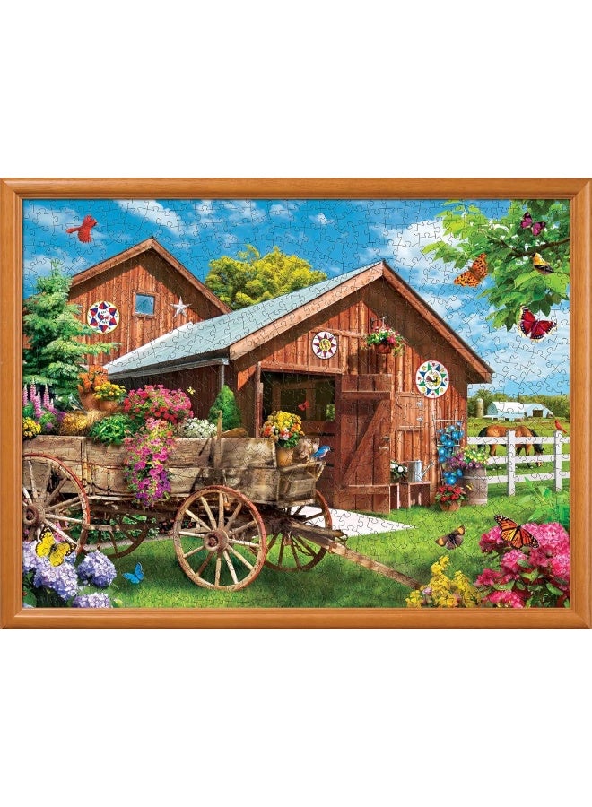 Masterpieces 750 Piece Jigsaw Puzzle for Adults and Family - Flying to Flower Farm - 18