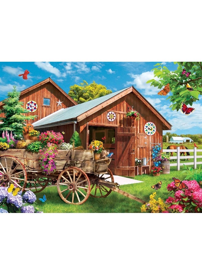 Masterpieces 750 Piece Jigsaw Puzzle for Adults and Family - Flying to Flower Farm - 18