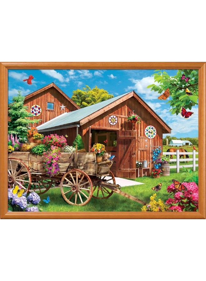 Masterpieces 750 Piece Jigsaw Puzzle for Adults and Family - Flying to Flower Farm - 18