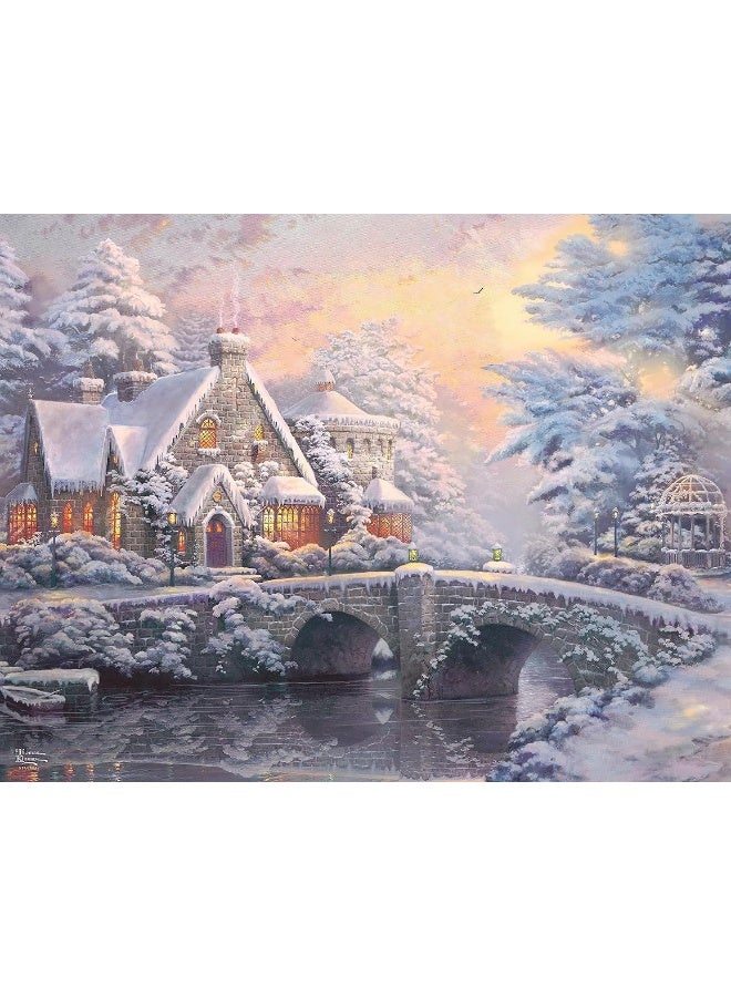 Ceaco - 4 in 1 Multipack - Thomas Kinkade - Holiday - (4) 500 Piece Jigsaw Puzzles