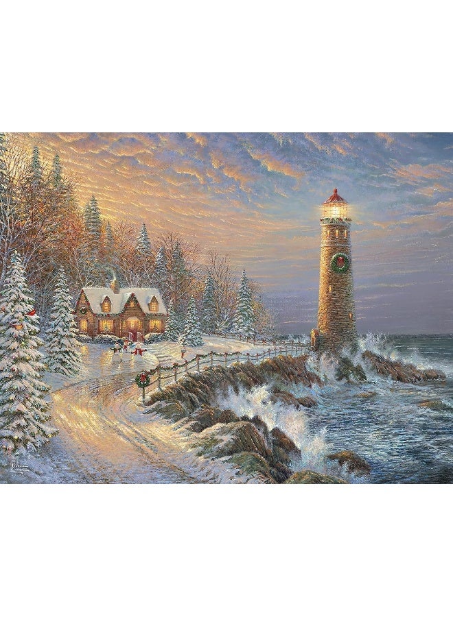 Ceaco - 4 in 1 Multipack - Thomas Kinkade - Holiday - (4) 500 Piece Jigsaw Puzzles