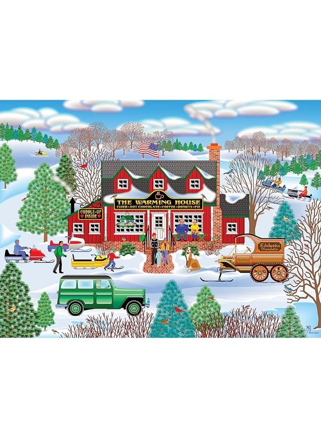 CRA-Z-Art - RoseArt - Home Country - Warming House - 1000 Piece Jigsaw Puzzle