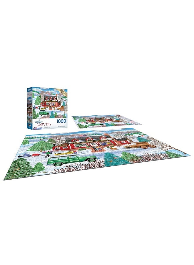 CRA-Z-Art - RoseArt - Home Country - Warming House - 1000 Piece Jigsaw Puzzle