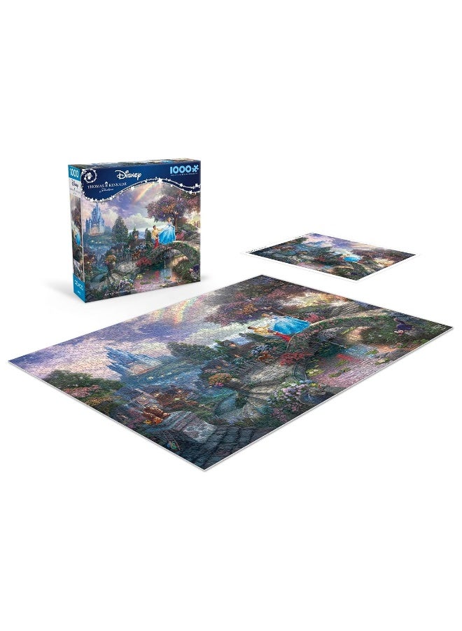 Ceaco - Thomas Kinkade - Disney - Cinderella Wishes Upon A Dream - 1000 Piece Jigsaw Puzzle