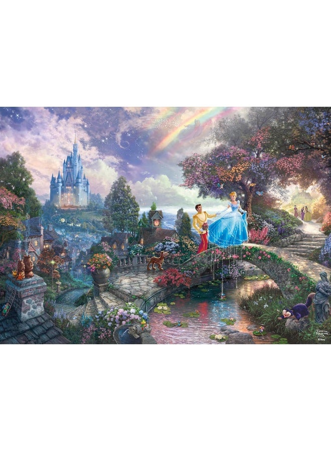 Ceaco - Thomas Kinkade - Disney - Cinderella Wishes Upon A Dream - 1000 Piece Jigsaw Puzzle