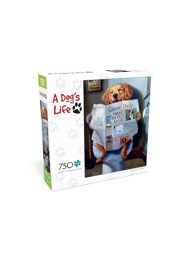 Buffalo Games - Dog Gone Funny - 750 Piece Jigsaw Puzzle Multicolor, 24