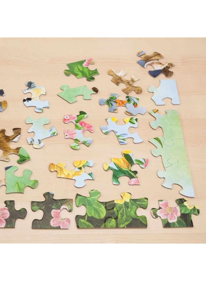 Bits and Pieces - 100 Piece Large Piece Family Jigsaw Puzzle for Adults & Kids - 15