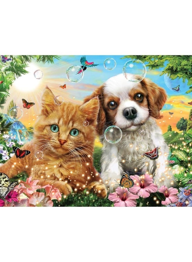 Bits and Pieces - 100 Piece Large Piece Family Jigsaw Puzzle for Adults & Kids - 15