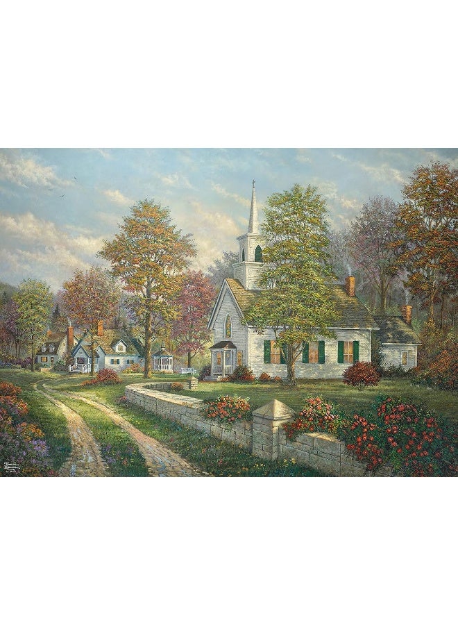 Ceaco - Thomas Kinkade - Serenity Chapel - 1000 Piece Jigsaw Puzzle