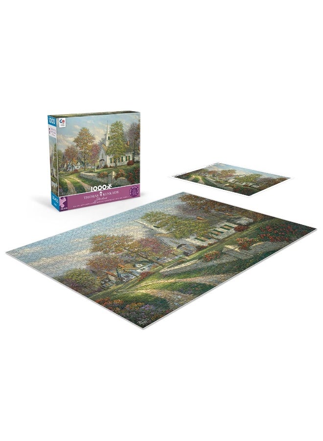 Ceaco - Thomas Kinkade - Serenity Chapel - 1000 Piece Jigsaw Puzzle