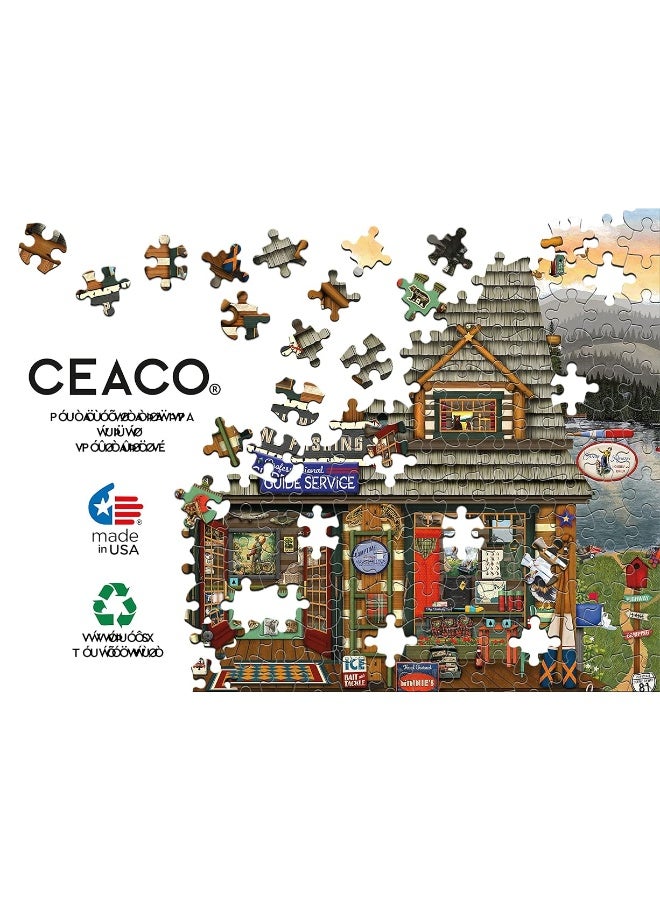 Ceaco - Frank's Fishing Store - 750 Piece Jigsaw Puzzle