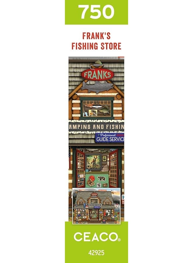 Ceaco - Frank's Fishing Store - 750 Piece Jigsaw Puzzle