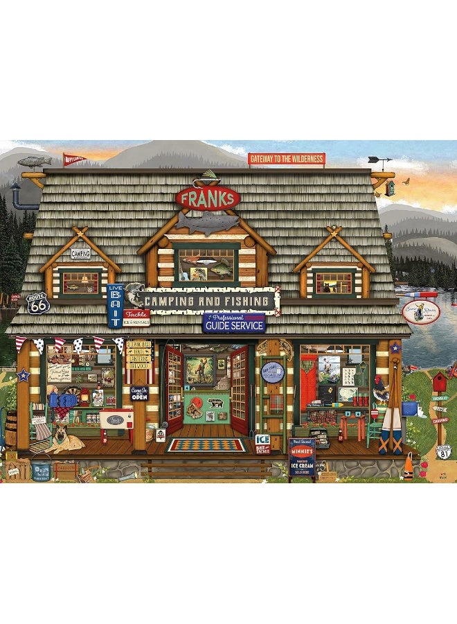 Ceaco - Frank's Fishing Store - 750 Piece Jigsaw Puzzle