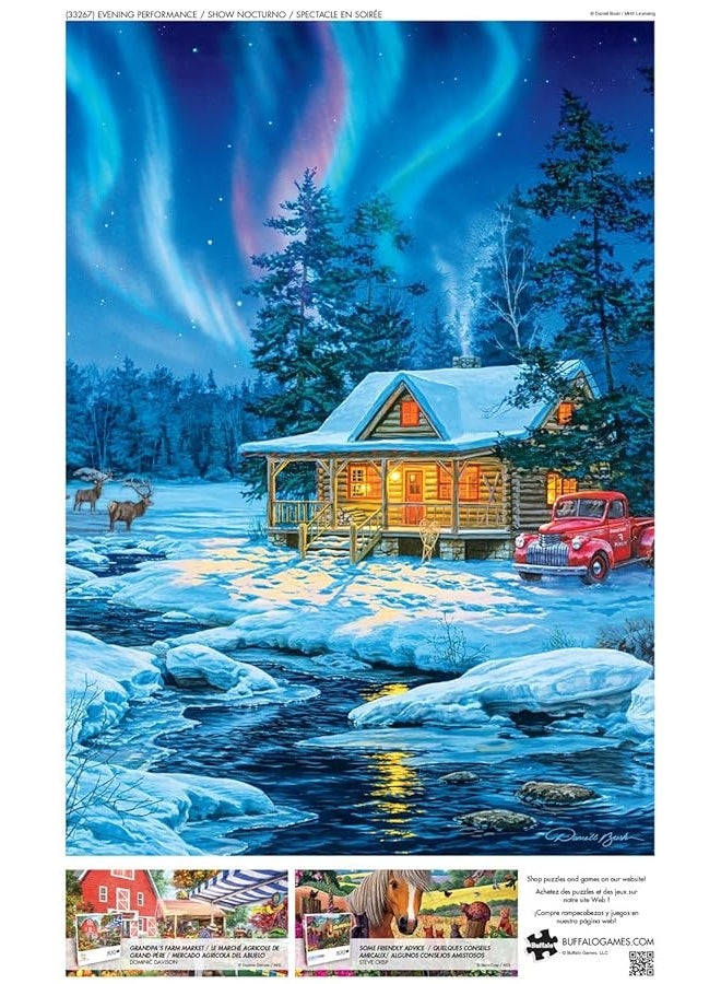 Buffalo Games  Darrell Bush  Evening Performance  500 Piece Jigsaw Puzzle for Adults Challenging Puzzle Perfect for Game Nights  Finished Puzzle Size is 2125 x 1500