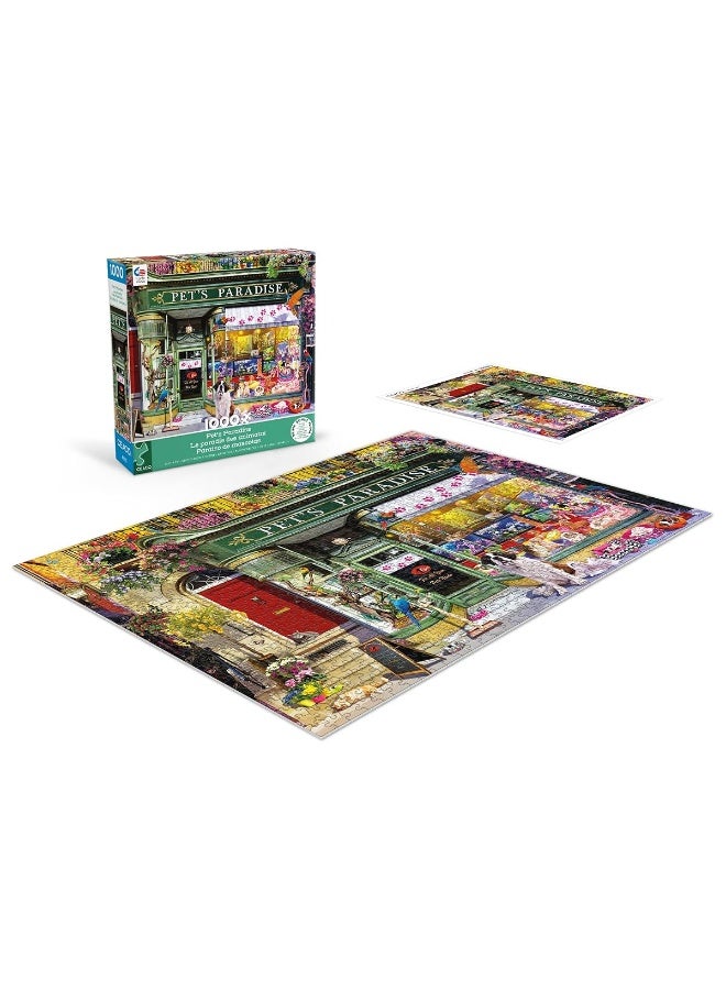 Ceaco - Shop Windows - Pet's Paradise - 1000 Piece Jigsaw Puzzle